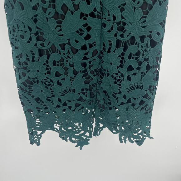 Jennifer Lopez Lace 2 PIece Midi Skirt Top Set  6 Holiday Hunter Winter Wedding - Picture 9 of 13